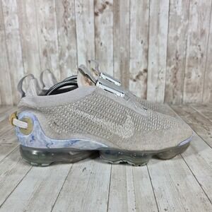 Nike Air VaporMax 2021 FK Flyknit Womens Shoes Light Bone CJ6741 100 Size‎ 11